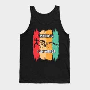 triathlon sport Tank Top